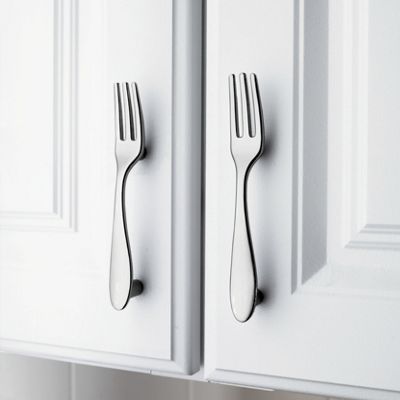 Set Of 4 Flatware Cabinet Handles
