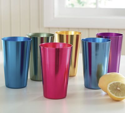Aluminum Tumbler Set