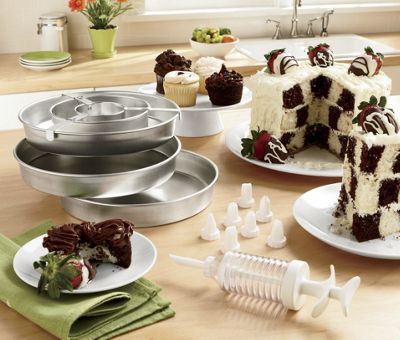 Set para hacer tortas Checkerboard