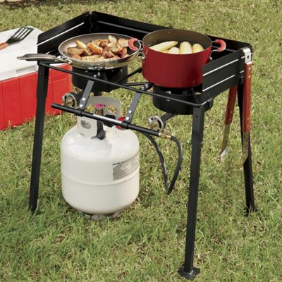 Double Burner Outdoor Stove