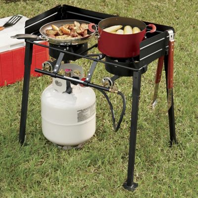 Double Burner Outdoor Stove