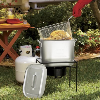 Oil Saving Outdoor Fryer