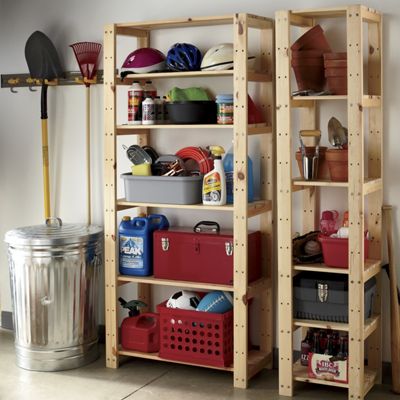 solid wood wide shelf unit