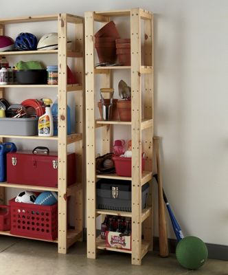 unidad de estante estrecho de madera s�lida