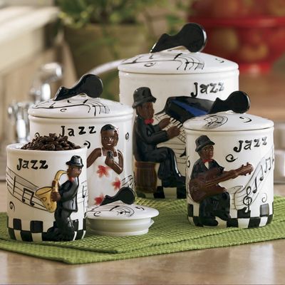 Jazz Canister Set