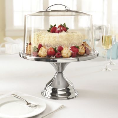 domed cake stand