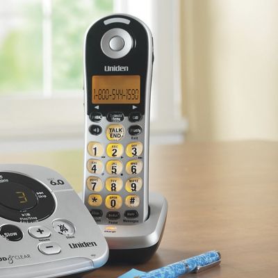 Uniden Phones Loud and Clear With Digital Answering System