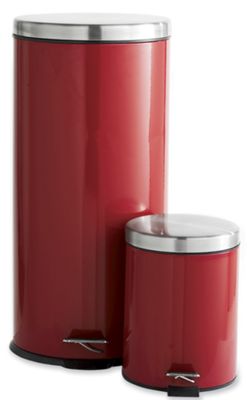 Trash Cans 2 Piece Set