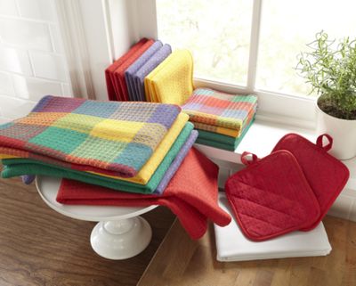 18 Piece Rainbow Towel Set