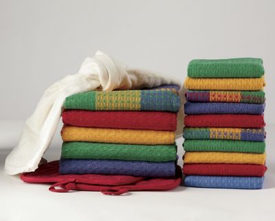 18 Piece Rainbow Towel Set