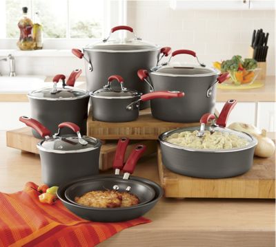 Rachael Ray Red Cookware Sets