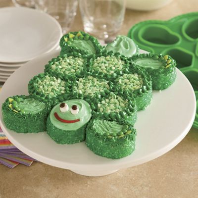 Silicone Turtle Pull Apart Pan