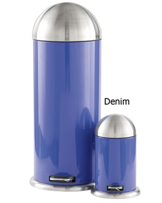 Set Of 2 Step Open Trash Bins