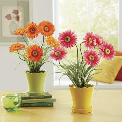 Margaritas gerbera artificiales