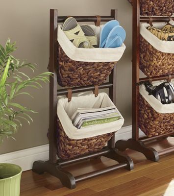 Set Of 2 Ladder Baskets