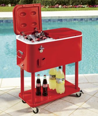 Retro Rolling Cooler