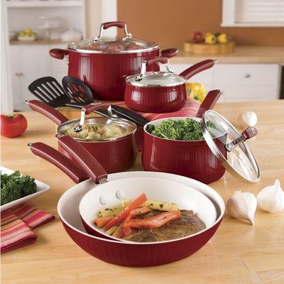 paula deen 12 pc savannah cookware set