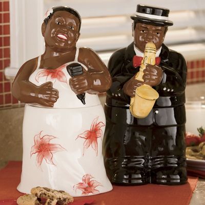Jazz Cookie Jar