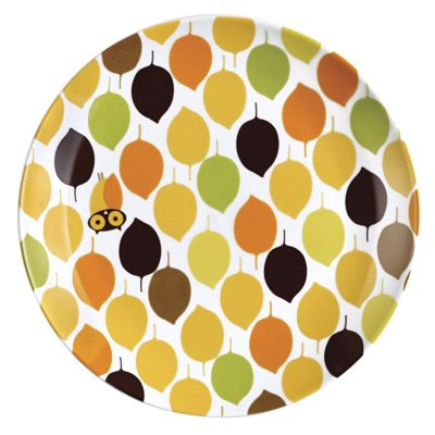 Rachael Ray Salad Plates Little Hoot Set Of 4