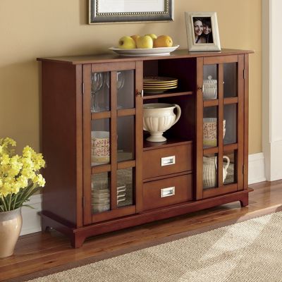 two door buffet cabinet