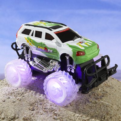R C Monster Truck With Lighted Tires