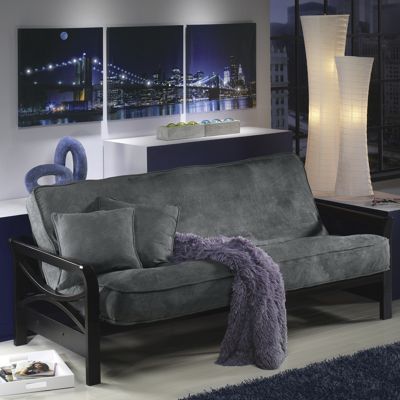 Bamboo Futon Frame Mattress and Cover Set