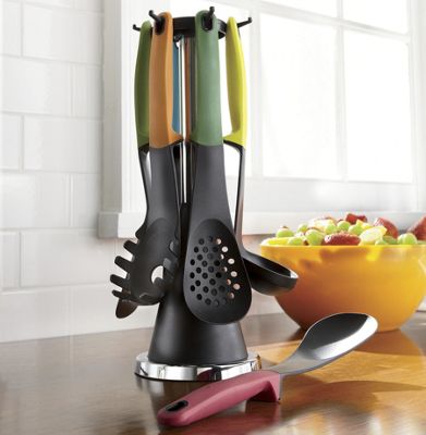 7 pc multicolor utensil set