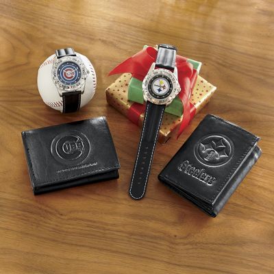 Mlb and Nfl Watch And Wallet Sets