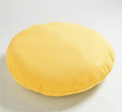 round tuffet pet bed