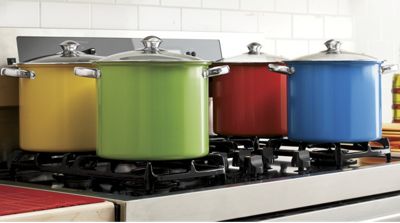 Color Splash Stock Pot
