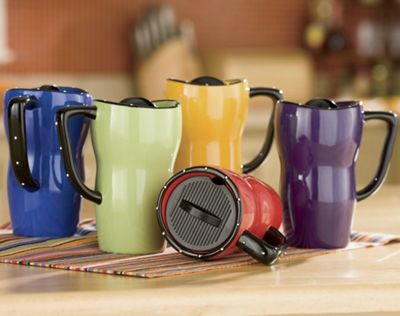 Ruffle Travel Mug