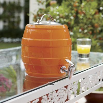 Barrel Beverage Dispenser