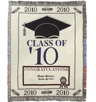 2010 Graduation Throw