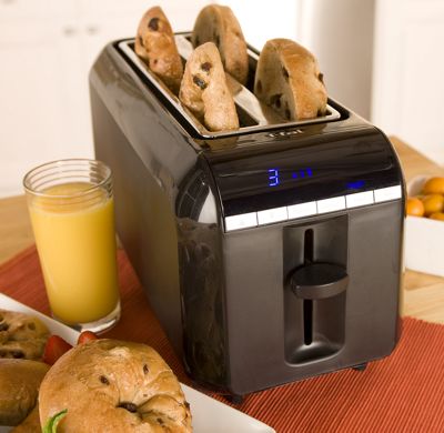 T Fal Digital 4 Slice Toaster