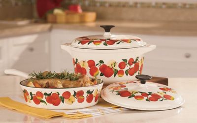 Heuck Cookware Porcelain Enamel Cast Iron