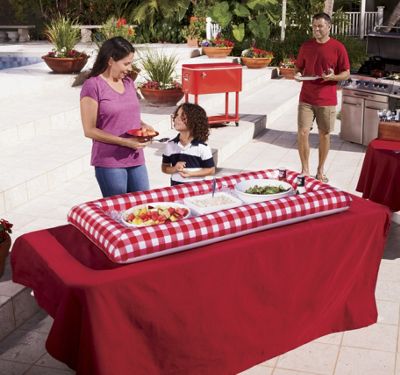 Red Inflatable Buffet