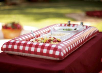 Red Inflatable Buffet