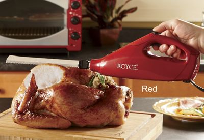Royce Electric Knife W Rubberized Grip