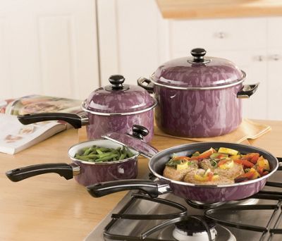 Cookware Swirl 7 Pc Set
