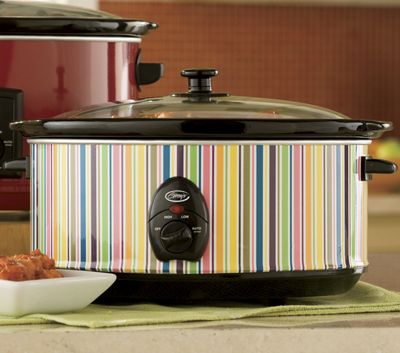 Gb 65Qt Stripe Slow Cooker