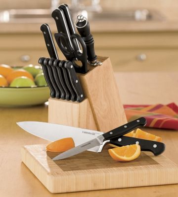 14 Pc Farberware Forged Cutlery Set