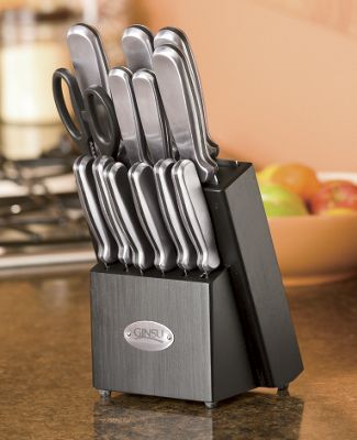 14Pc Ginsu Space Saver Ss Cultery Set