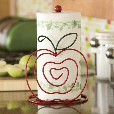Apple Paper Towel Holder 1