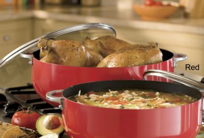 10Qt Ns Caldero W Glass Lid