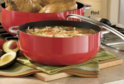 137Qt Ns Caldero W Glass Lid
