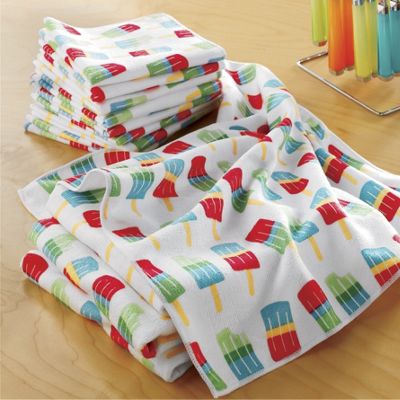 12 pc Popsicle Microfiber Towel Set