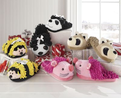 Fuzzy Friends Slippers