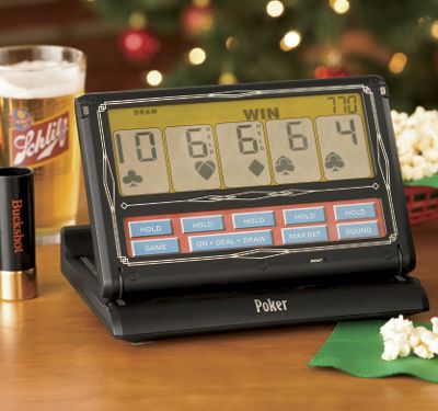 Black Screen Touch Poker Game