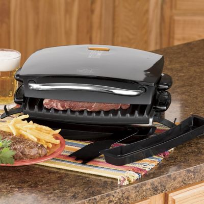 G Broil G Foreman Grill WRmvbl Plates