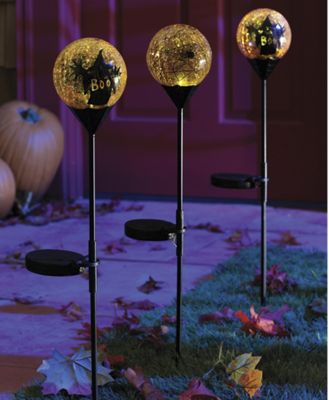 Halloween Solar Gazing Ball